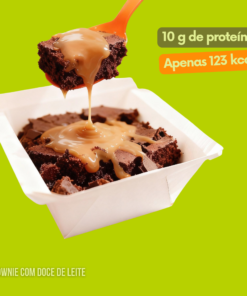 BROWNIE DOCE DE LEITE