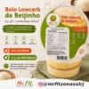 Bolo low carb de beijinho