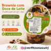 Brownie com Doce de Leite
