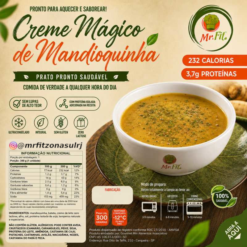 Caldo Magico Mandioquinha