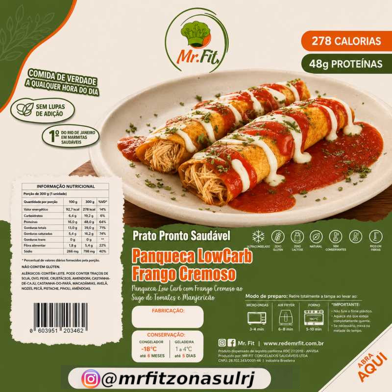 Panqueca Low Carb