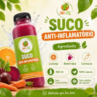 Suco Anti-Inflamatório